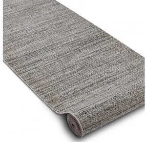 Behúň SIZAL FLOORLUX vzor 20389 strieborný / čierny