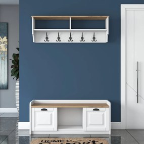 Predsieňová stena P2 - 1636 - Walnut