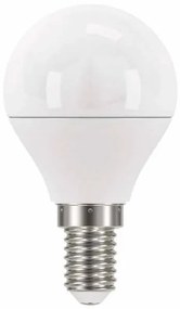 Emos LED žiarovka Classic Mini Globe 6W E14 studená biela ZQ1222
