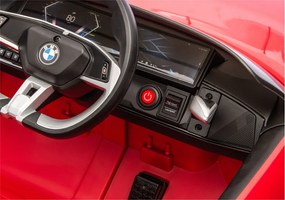 LEAN CARS Elektrické autíčko BMW i4 4x4 JE1009 červené