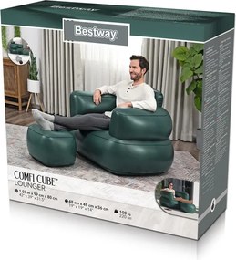 Nafukovacie kreslo tmavé Bestway 75137