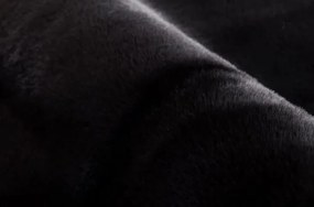 Kúpelňový koberček MOYO čierny