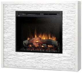 Elektrický krb Verde 28 biela mat