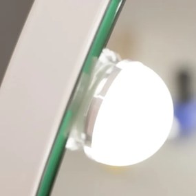 Brilagi - LED stmievateľné make-up zrkadlo HOLLYWOOD LED/12W/230V 3000-6500K