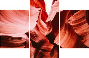 Obraz červených skál (90x60 cm)