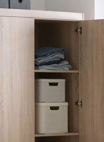 Policová skriňa Mega 72, dub sonoma