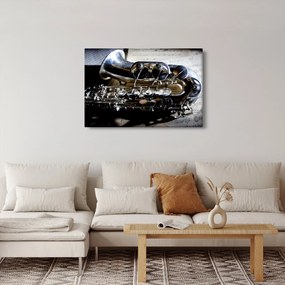Obraz - Saxofón (90x60 cm)