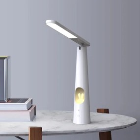 LED Stmievateľná dotyková stolná lampa BUNNY LED/7W/230V 2700/4000/6500K biela