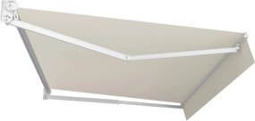 Markíza BestBerg BBSU-M395C / 395 × 250 cm / biela/krémová