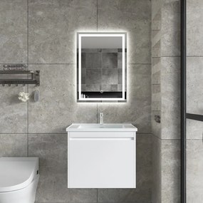 Erga Harper, LED zrkadlo 50x70cm, 1840 lm, 6500K, predné/zadné osvetlenie, ERG-V01-113-5070-00