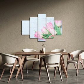 Obraz - Kytica tulipánov (150x105 cm)