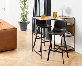 Barová stolička Oregon II čierna