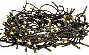 Brilagi - LED vonkajší reťaz 100×LED/8 funkcií 13 m IP44 teplá biela