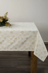 VIANOČNÝ OBRUS FLASH14 135X180 CM VZOROVANÝ