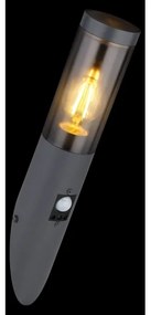 Globo 3157SAS- Vonkajšie nástenné svietidlo so senzorom BOSTON 1xE27/60W/230V IP44