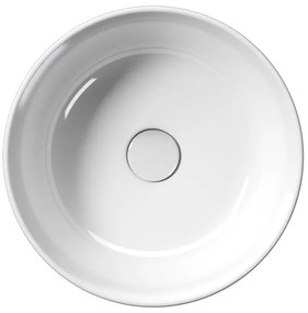 GSI GSI, KUBE X keramické umývadlo na dosku, priemer 40cm, biela ExtraGlaze, 942611