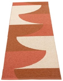 Vnútorný a vonkajší behúň v tehlovej farbe 70x180 cm Hill Brick Rust – Pappelina