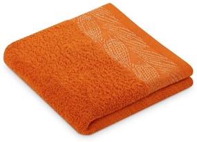 Súprava 3 ks uterákov ALLIUM klasický štýl oranžová