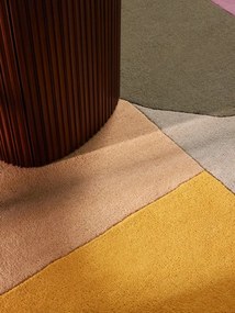 Koberec Ted Baker Westminster Curzon krémový / viacfarebný kruh