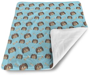 Sablio Deka pre bábätko Psík s kosťou - 90x120 cm