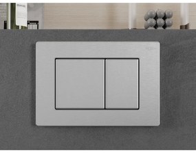 Mexen FENIX 03, splachovacie tlačidlo pre  Mexen Fenix Modul, brúsená oceľ, 600312