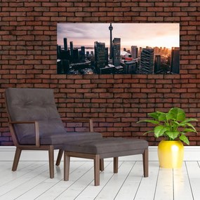 Obraz - Výhľad na centrum mesta (120x50 cm)