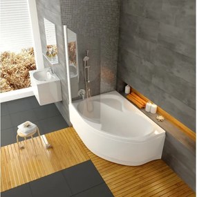 Ravak CM21000000 - Rohová vaňa ROSA 160x105 cm akrylát/biela