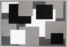 TA Koberec T968A GRAY CHEAP PP CRM Sivý Obdĺžnikový Rozmer: 80x150 cm