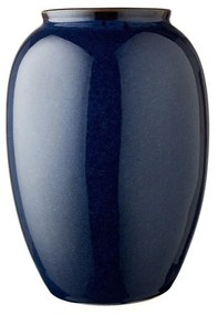 Tmavomodrá kameninová váza (výška 25 cm) Gastro Dark Blue – Bitz