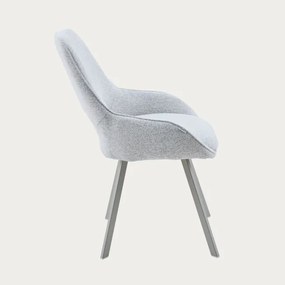 Jedálenská stolička ALAGI sivá 774935