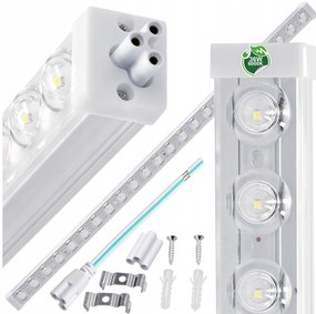 BERGE LED lampa NEPTUN 120cm - 36W -3600lm - IP20 - 6000K - studená biela