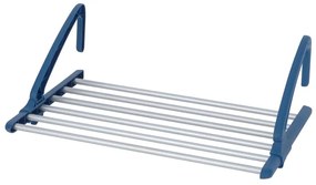 WENKO 63005800 - Sušiak na prádlo 37,5x21 cm nerez/strieborná/modrá