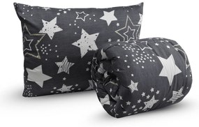 Súprava celoročnej prikrývky 140x200 cm z dutého vlákna s vankúšom 70x90 cm DREAM STAR