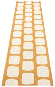 Okrovožlto-krémový vnútorný a vonkajší behúň 70x300 cm Sten Ochre – Pappelina