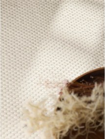 Krémový ručne tkaný vlnený koberec 140x200 cm Lyon Beans – Elle Decoration