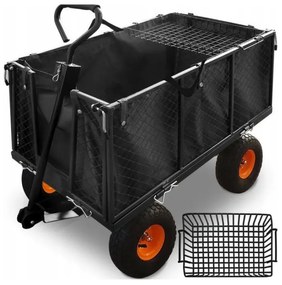 Záhradný vozík na nafukovacích kolesách 220 l / 350 kg