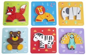 Tooky Toys Moje prvé puzzle: Zvieratá
