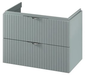 Cersanit S1017-001 - Závesná kúpeľňová skrinka pod umývadlo TIRSO 80x45 cm mentolová