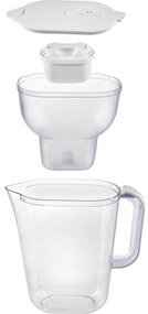 Orion 156019 Kanvica filtračná Carbo 3 l s filtrom, biela