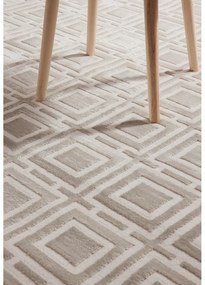 Krémový koberec 160x235 cm Perles Howlite – Elle Decoration