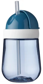 Hrnček so slamkou Mio 300 ml 9m+ Deep Blue