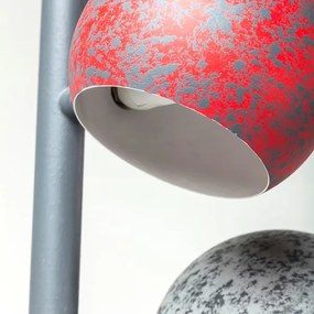 KARE DESIGN Stojaca lampa Calotta Antico 5 svetiel 200 × 40 × 25,5 cm