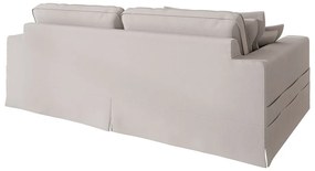 Krémovobiela pohovka 236 cm Nora – Ropez