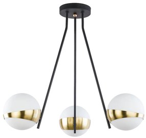 Jupiter 1709 - Luster na tyči ELFA 3xE14/40W/230V mosadz