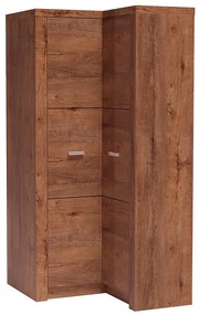 Rohová skriňa Indianapolis I14 jaseň svetlý