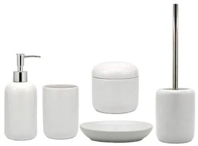 Sada kúpeľňových doplnkov Optima DAIRA biela 5 ks SADADAIBI, 1 ks