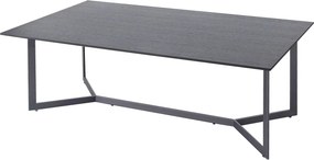 Lavica Minoa 140 x 80 x 53 cm black
