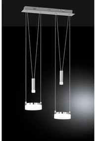 Wofi 7263.04.54.6000 - LED Stmievateľný luster na lanku 2xLED/7,5W/230V + 2xLED/1W