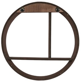 Nástenná dekoratívna polica ACCENTS 37 cm - viac farieb Farba: Svetlohnedá