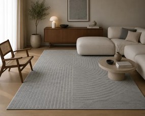 Koberec ZEN GARDEN 2403 sivý